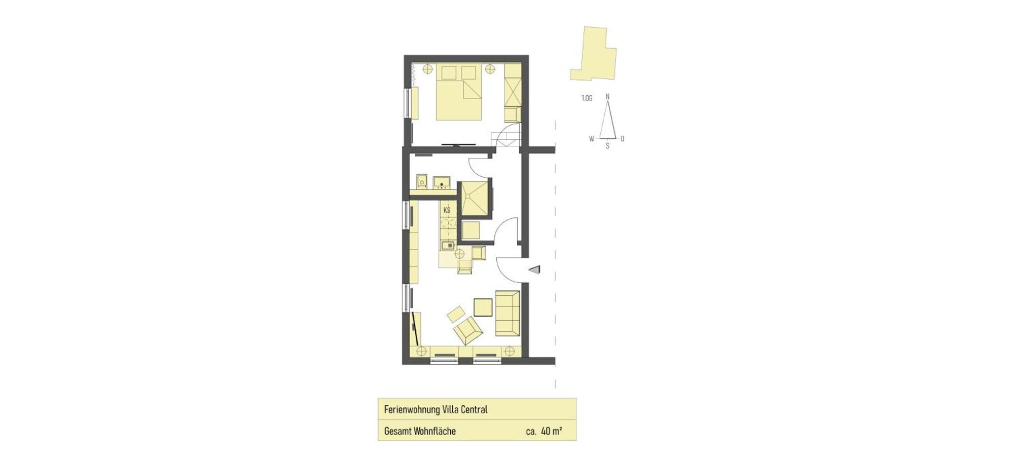 Ferienwohnung Villa Central - Luettje Nuest Borkum Luaran gambar